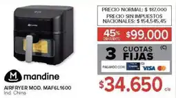 Carrefour Mandine airfryer oferta