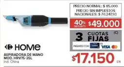 Carrefour Home aspiradora de mano oferta
