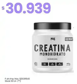 Changomas Molè creatina monohidrato oferta
