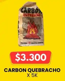 Autoservicio Capo Carbon quebracho oferta