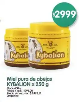 Supermercados Buenos Días Kybalion miel pura de abejas oferta