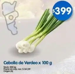 Supermercados Buenos Días Cebolla de verdeo oferta
