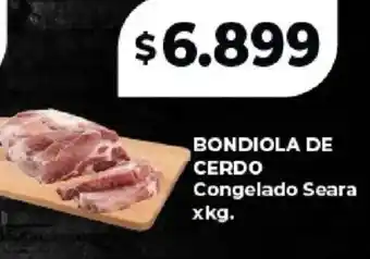 Bondiola de cerdo congelado seara