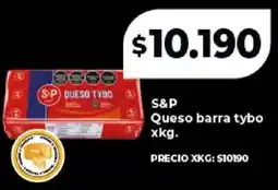 Supermayorista Vital S&p queso barra tybo oferta