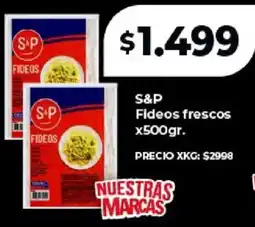 Supermayorista Vital S&p fideos frescos oferta