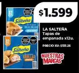 Supermayorista Vital La salteña tapas de empanada oferta