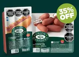 Supermayorista Vital Union ganadera salchichas cortas oferta