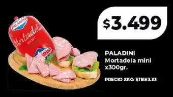 Supermayorista Vital Paladini mortadela mini oferta