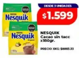 Supermayorista Vital Nesquik cacao sin tacc oferta