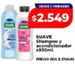 Supermayorista Vital Suave shampoo y acondicionador oferta