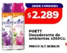 Supermayorista Vital Poett desodorante de ambientes oferta