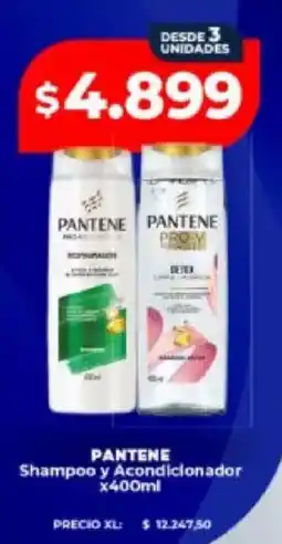 Supermayorista Vital Pantene shampoo y acondicionador oferta