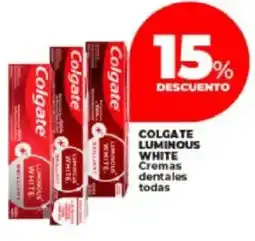 Supermayorista Vital Colgate luminous white cremas dentales todas cremas dentales todas oferta