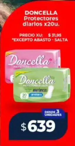 Supermayorista Vital Doncella protectores diarios oferta