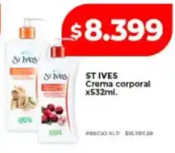 Supermayorista Vital St ives crema corporal oferta