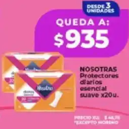 Supermayorista Vital Nosotras protectores diarios esencial suave oferta