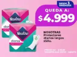 Supermayorista Vital Nosotras protectores diarios largos oferta