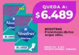 Supermayorista Vital Nosotras protectores diarios largos oferta