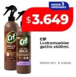 Supermayorista Vital Cif lustramuebles gatillo oferta