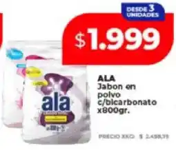 Supermayorista Vital Ala jabon en polvo c/bicarbonato oferta