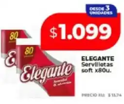 Supermayorista Vital Elegante servilletas soft oferta