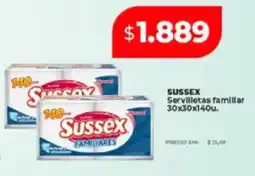 Supermayorista Vital Sussex servilletas famillar oferta