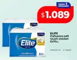 Supermayorista Vital Elite pañuelos soft touch pocket oferta