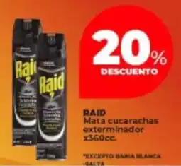Supermayorista Vital Raid mata cucarachas exterminador oferta