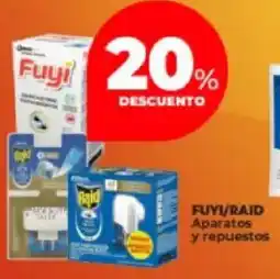 Supermayorista Vital Fuyi/raid aparatos y repuestos oferta
