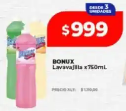 Supermayorista Vital Bonux lavavajilla oferta
