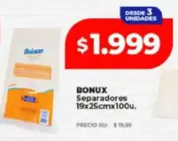 Supermayorista Vital Bonux separadores oferta