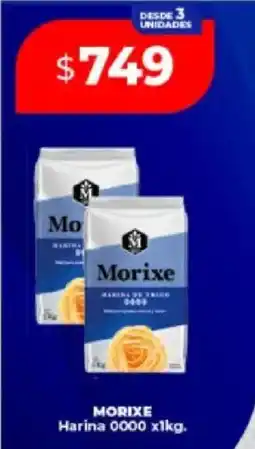 Supermayorista Vital Morixe harina 0000 oferta