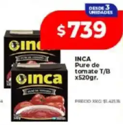 Supermayorista Vital Inca pure de tomate t/b oferta