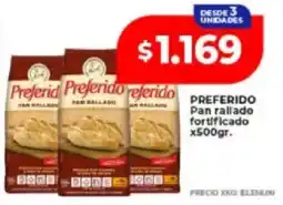 Supermayorista Vital Preferido pan rallado fortificado oferta