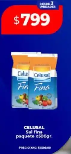 Supermayorista Vital Celusal sal fina paquete oferta