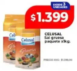 Supermayorista Vital Celusal sal gruesa paquete oferta