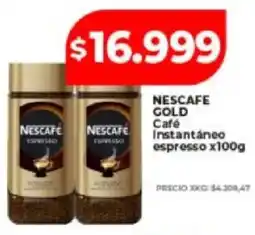 Supermayorista Vital Nescafè gold café instantáneo espresso oferta