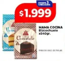 Supermayorista Vital Mama cocina bizcochuelo oferta