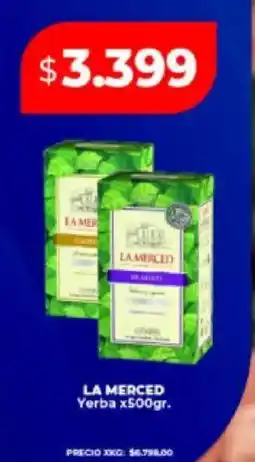 Supermayorista Vital La merced yerba oferta