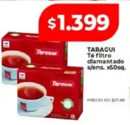Supermayorista Vital Taragui té filtro diamantado s/ens oferta