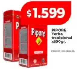 Supermayorista Vital Pipore yerba tradicional oferta