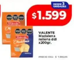 Supermayorista Vital Valente madalena rellena ddi oferta