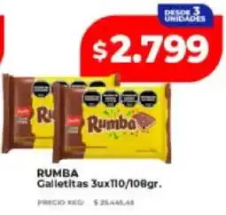 Supermayorista Vital Rumba galletitas oferta