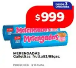 Supermayorista Vital Merengadas galletitas fruti. oferta