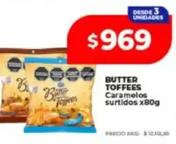 Supermayorista Vital Butter toffees caramelos surtidos oferta