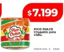 Supermayorista Vital Pico dulce chupetin pote oferta