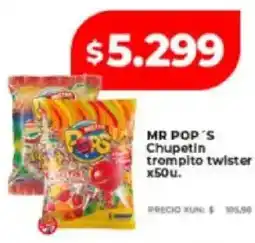 Supermayorista Vital Mr pop's chupetin trompito twister oferta