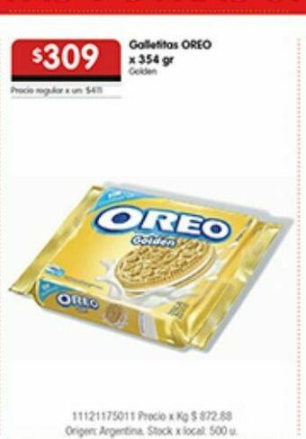 Disco Galletas oreo oferta