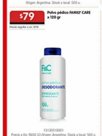 Disco Polvo pedico family care oferta