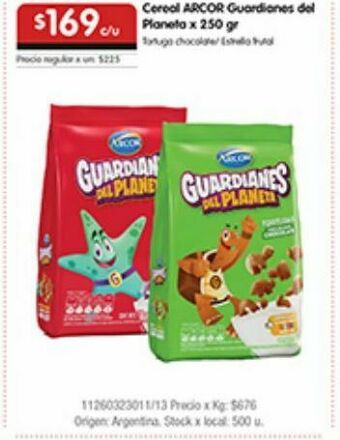Disco Cereales arcor oferta